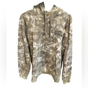 O'Neill Gray/Green Tie-Dye Hoodie